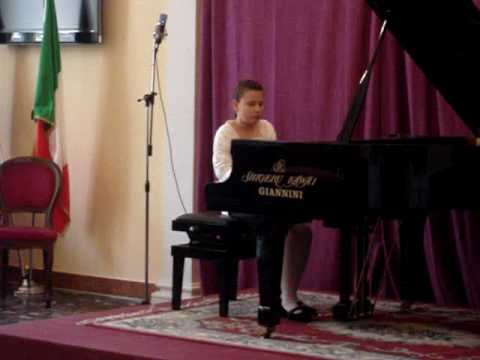 Ernesa Surdulli - Bertini etyde: Bach poloneze: Tish Daija suit per piano