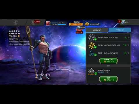MCOC - Namor Rankup
