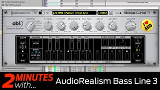 Video thumbnail for AudioRealism BassLine 3 VST/AU plugin in action by Computer Music