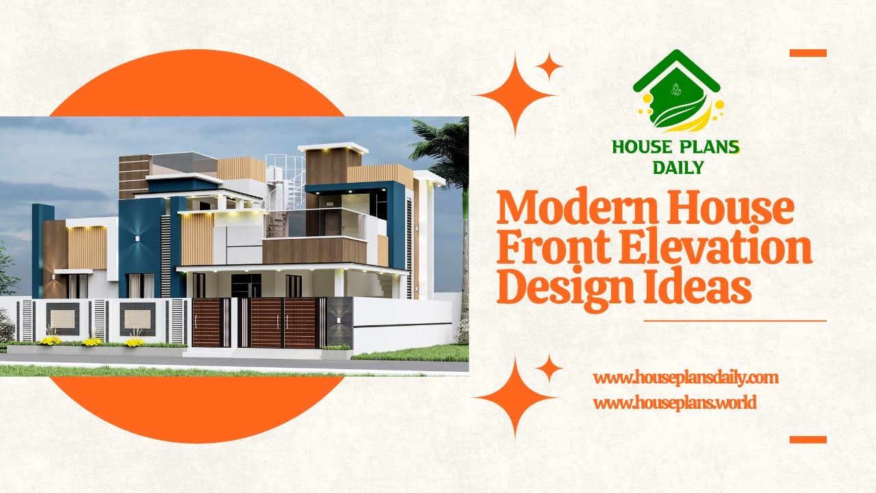 Modern House Front Elevation Design Ideas