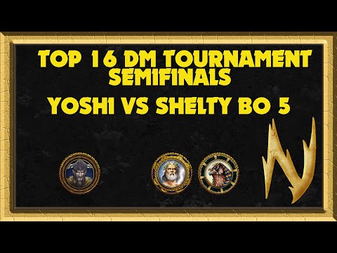 Top 16 Deathmatch Tournament - Semifinals - Yoshi vs Shelty - Age of Mythology