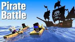 Minecraft’s REAL PIRATE Battle Royale