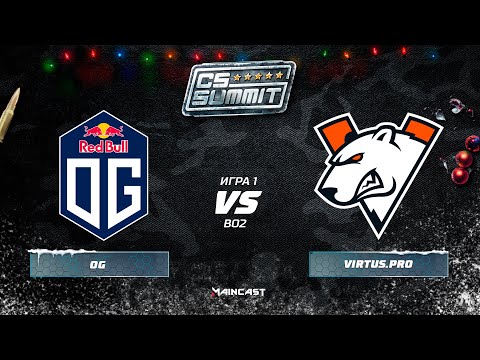 OG vs Virtus.pro [Map 1, Mirage] (Best of 2) | cs_summit 5
