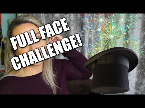 FULL FACE PULLED OUT OF A HAT! CHALLENGE!