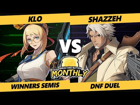 Bread and Butter 29 Winners Semis - K.L.O. (Launcher) Vs. Shazzeh (Hitman) DNF Duel