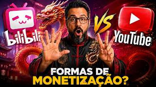 BILIBILI vs YOUTUBE: 8 Formas de Ganhar Dinheiro? A Nova Concorrente Chegou