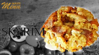 Skyrim's "Sweetroll" GAMING COOKING - Main Menu