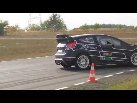 Ford Fiesta R5 i Proto Jakub 'Colin' Brzeziński i Grzegorz Olchawski Tor Łódź
