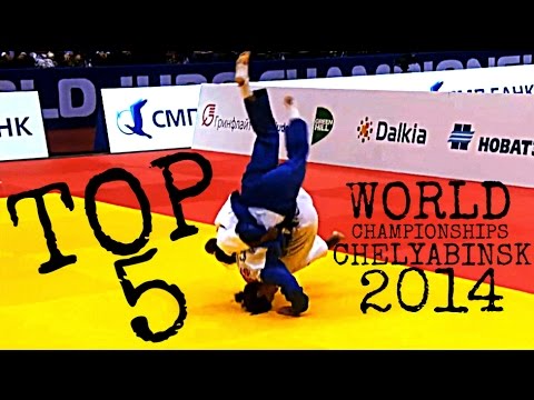 TOP 5 IPPONS | World Championships Chelyabinsk 2014 | Day 4