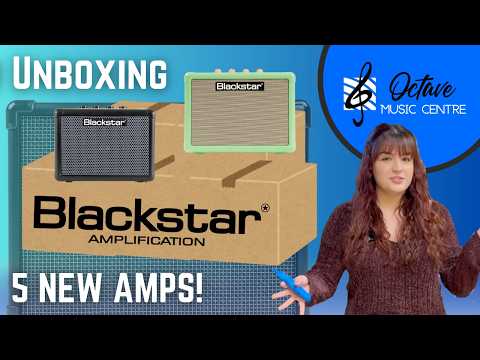 Unboxing 5 NEW Amps From Blackstar Amplification!