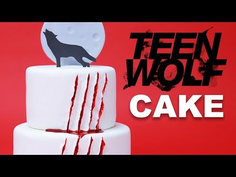 TEEN WOLF CAKE - NERDY NUMMIES