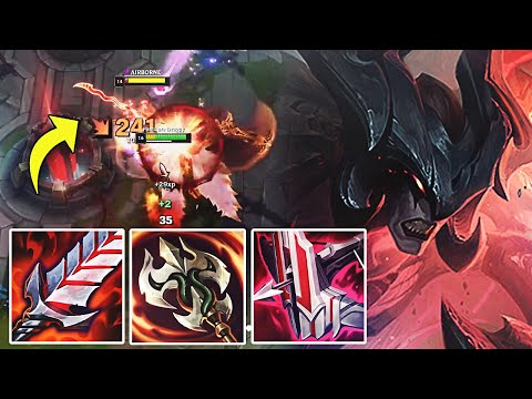 I built Full Lifesteal on Aatrox and every auto heals me for 250% of my Health Bar