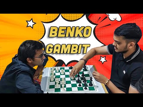 Playing Benko Gambit against an IM | 1st SDCA International Open FIDE Rapid Rating Chess Tournament