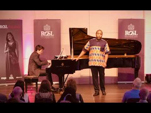 Njabulo Madlala sings Swing Low Sweet Chariot