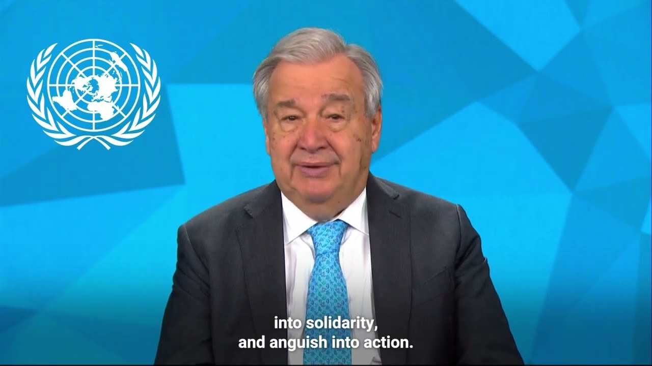 UN SG message on the International Day of Remembrance of and Tribute to Victims of Terrorism