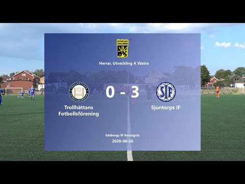 200626 Trollhättans FF - Sjuntorps IF, Höjdpunkter