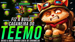 TEEMO CAGANEIRA POLUINDO TODO O MAPA DO LOL KKKKKKKKKK