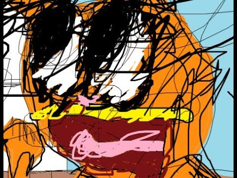 garfielf but its real life voice