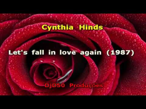Cynthia Hinds - Let's fall in love again 1987 KARAOKÊ