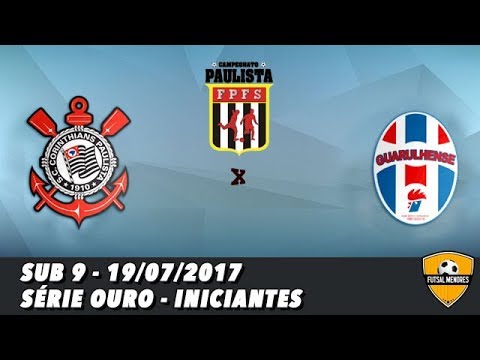 Corinthians 4x0 Guarulhense sub-9 quartas de final Paulista