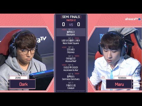 [2018 GSL Season 1]Code S Ro.4 Day2 Match1 Dark vs Maru