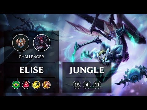 Elise Jungle vs Graves - BR Challenger Patch 9.1