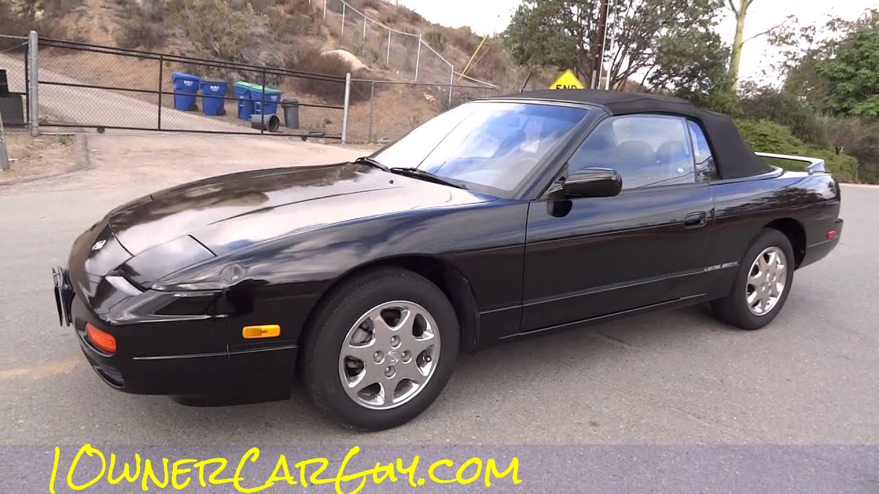 94 Nissan 240SX Convertible Limited Edition Silvia S13 Coupe