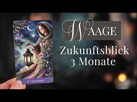 Waage 💫 Unterstützung von "oben" | Die nächsten 3 Monate ab heute | Tarot Reading