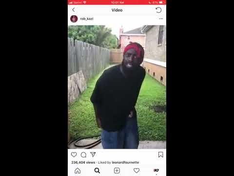 Rob Kazi skit 2 ( tries to sell weed in church) hood comedy