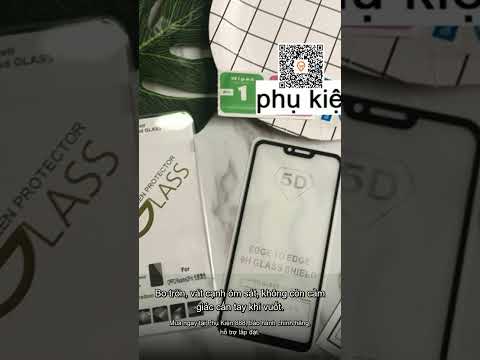 Miếng dán kính cường lực 5D cho Oppo Realme 2 Pro - Bảo vệ màn hình toàn diện
