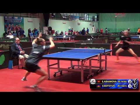 АБАИМОВА - КОЦЮР 6 #RUSSIAN #Team #Championships #tabletennis #настольныйтеннис