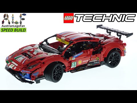 Vidéo LEGO Technic 42125 : Ferrari 488 GTE AF Corse #51