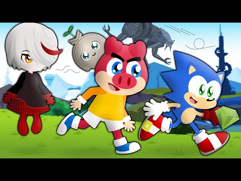 Flonk em Sonic Frontiers - Turma Mirim