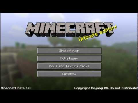 Minecraft Beta 1.8 Is Here