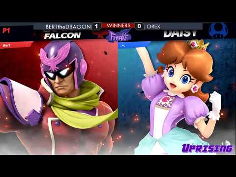 BERTtheDRAGON (Captain Falcon) vs Orex (Peach) |  Freaks Smash @ Free Play Ft Worth 14