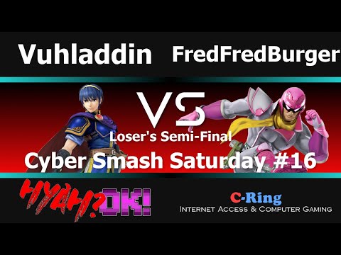 Cyber Smash Saturday #016 (Loser's) | Vuhladdin VS. FredFredBurger
