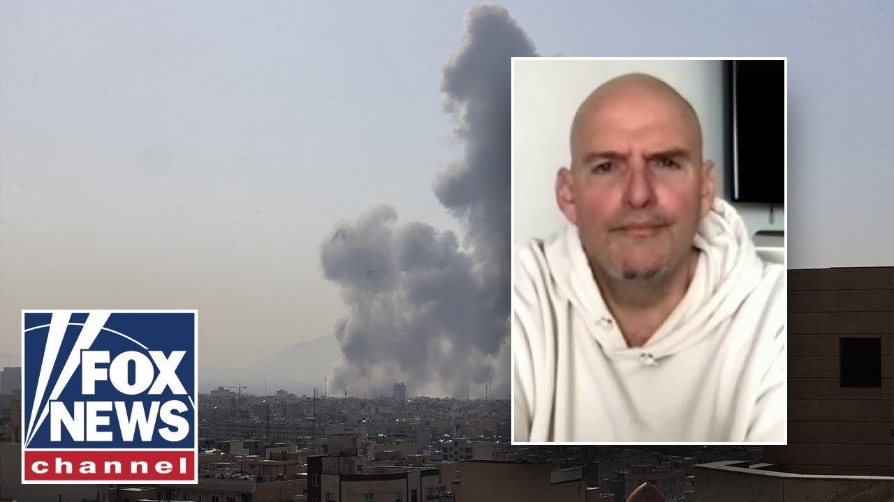 Fetterman breaks with Dems who oppose Iran strikes: ‘BIZARRE’