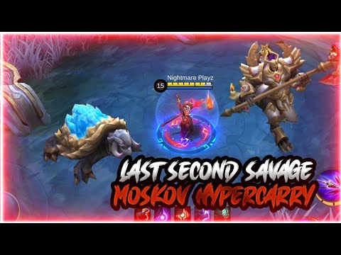 MOSKOV HYPERCARRY FULL ROTATION | MLBB