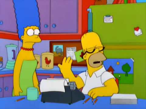 S11E03 - Homer's Food Critic Trial Gig