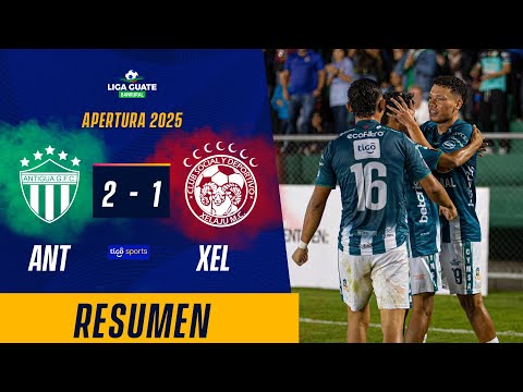 VICTORIA Y REMONTADA EMOTIVA DE ANTIGUA| Antigua GFC 2-1 Xelajú MC | Resumen Completo