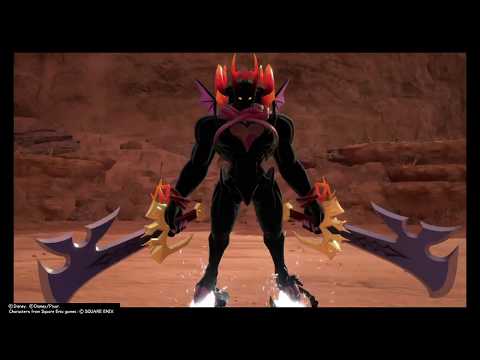 Kingdom Hearts 3 - Dark inferno Secret Boss Fight (No Ultima Weapon)