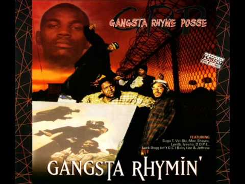 Gangsta Rhyme Posse - Hate 2 See Me Mackin'