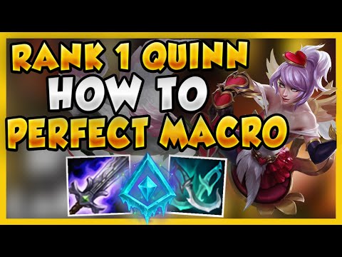 #1 QUINN HOW TO WIN *ANY* LEAGUE GAME THROUGH GOOD MACRO (GAME CHANGING CALLS) - League of Legends
