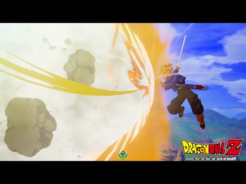 Super Trunks vs Super Saiyan Goku | Trunks Kills Frieza | HD 1080p 60 FPS |