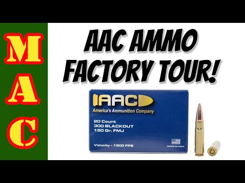 AAC Ammo Factory Tour! Much bigger than I thought!