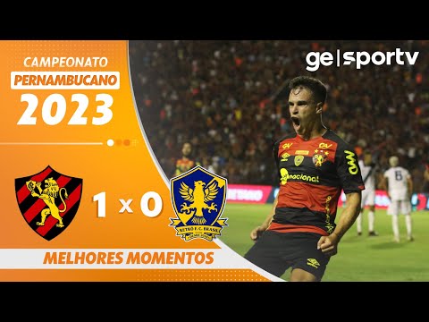 Gols e lances de Sport x Retrô