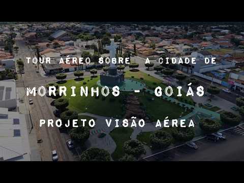MORRINHOS GOIÁS, PROJETO VISÃO AÉREA - TOUR AÉREO PELA CIDADE.