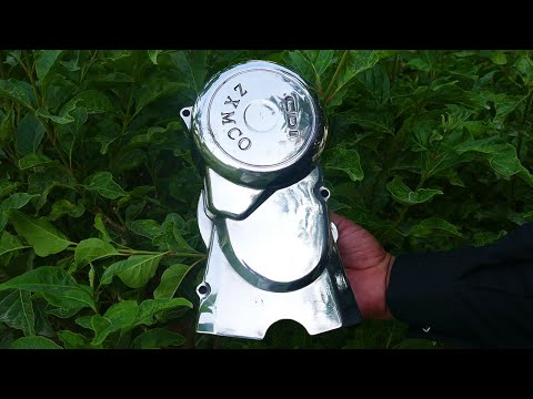Polishing Metallic Surface || Restore CD 70 Engine Cover