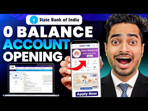 SBI Zero Balance Account Opening | How to open sbi account online | yono sbi account opening