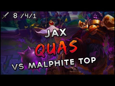 S7 | Quas Jax vs Malphite TOP | Ranked League VOD